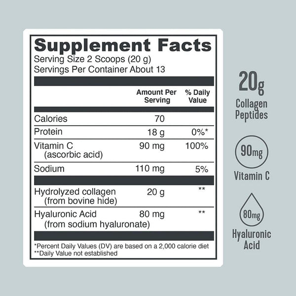 Vital Proteins Specialty Health Products Vital Proteins Collagen Peptides Unflavored 10oz