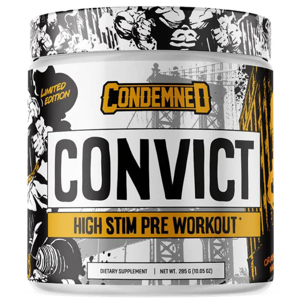 Condemned Labratoriez Pre-Workouts Orange Mango Condemned Labz Convict Pre-Workout 50 Servings