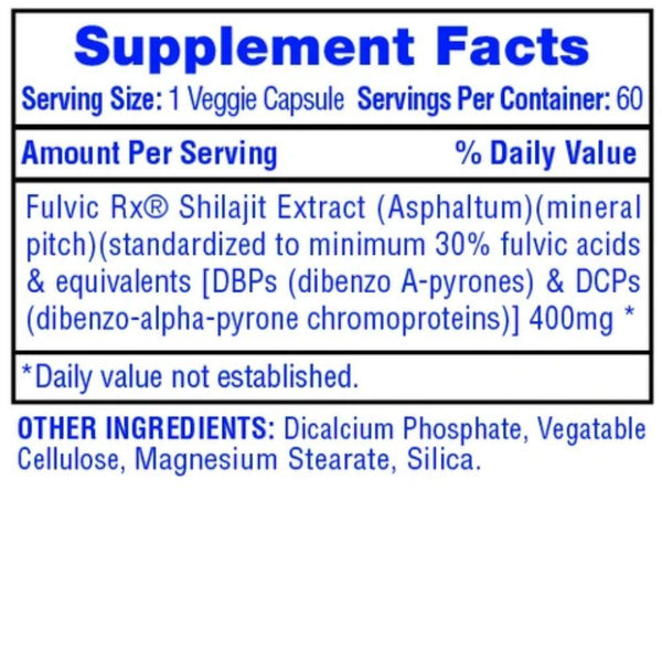 Hi-Tech Pharmaceuticals Herbs HTP Shilajit Extract 60/sv