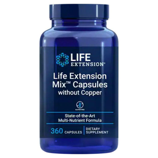 Life Extension Multi Vitamins Life Extension Mix Capsules without Copper with pTeroPure 360C