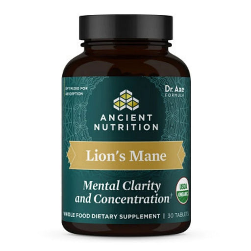 Ancient Nutrition Herbs Ancient Nutrition Organic Lions Mane 30ct