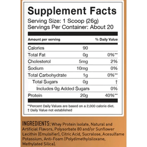 JYM Protein Powders JYM Brand ISO-JYM Protein Powder 2lbs