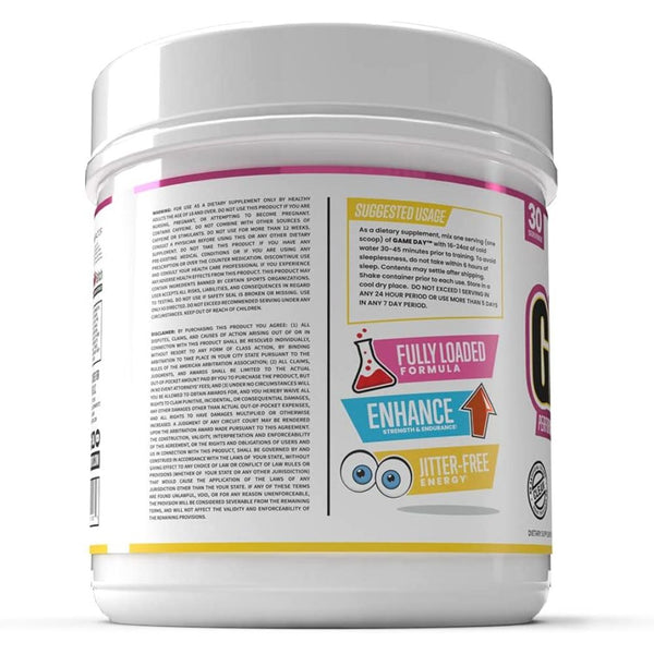 MAN Pre-Workouts MAN Sports Gameday Fully Loaded 30 Servings