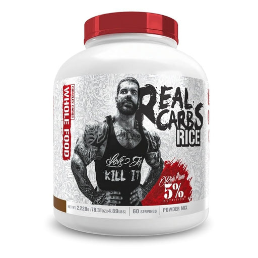 5% Nutrition Sports Nutrition & More 5% Nutrition Real Carbs Rice Cocoa Heaven 60 Servings