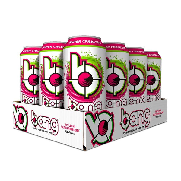 VPX Sports Nutrition & More Wyldin Watermelon VPX Bang RTD Case Of 12