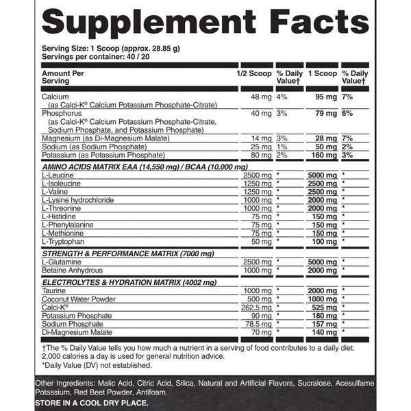 Apollon Nutrition Amino Acids Apollon Enigma 40 Servings