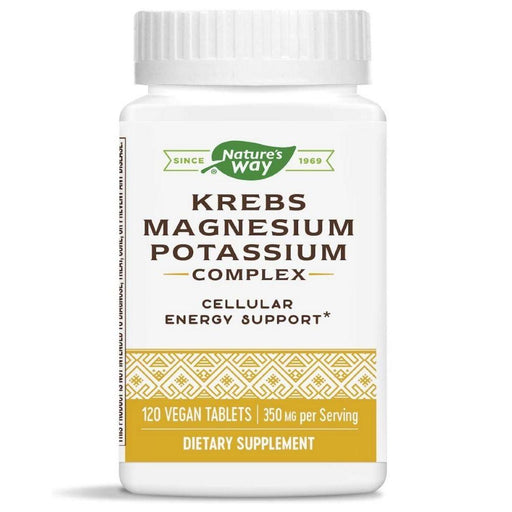 Nature's Way Vitamins & Minerals Nature's Way Krebs Magnesium Potassium Complex 120 Tablets