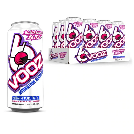 VPX Drinks Blackberry Blitz VPX Bang VOOZ Hydration Sensation 12 Case