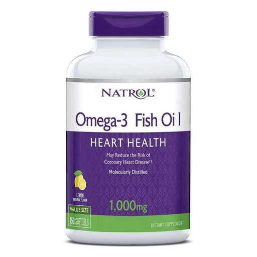 Natrol Essential Fatty Acids & - Oils Natrol Omega-3 1,000mg 150 Softgels