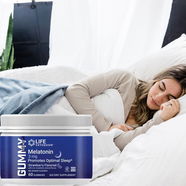 Life Extension Specialty Health Products Life Extension Melatonin 3mg 60 Gummies