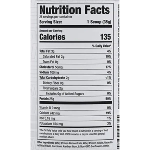 AP Sports Regimen Protein Powders Alpha Prime Whey Blend Protein 28 Servings