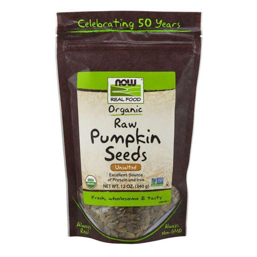 Now Foods Vitamins, Minerals, Herbs & More Now Foods Organic Pumpkin Seeds 12 Oz