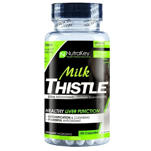 Nutrakey Herbs NutraKey Milk Thistle 100 Capsules
