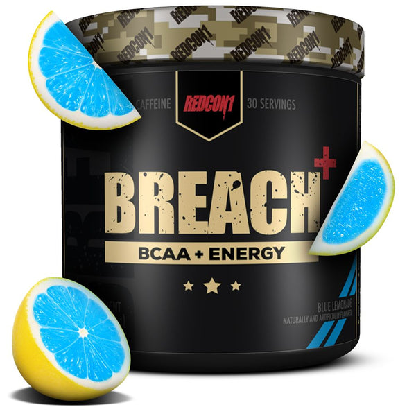 Redcon 1 Sports Performance Recovery Blue Lemonade Redcon1 Breach + Energy 30 Servings