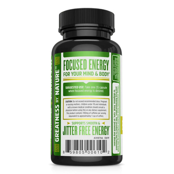 ZHOU Specialty Health Products ZHOU Energy + Focus 60 Capsules