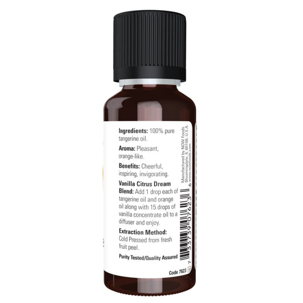 Now Foods Vitamins, Minerals, Herbs & More Now Foods Tangerine Oil 1 Oz