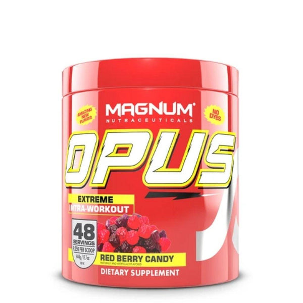 Magnum Pre-Workouts Red Berry Magnum Opus 48 Servings