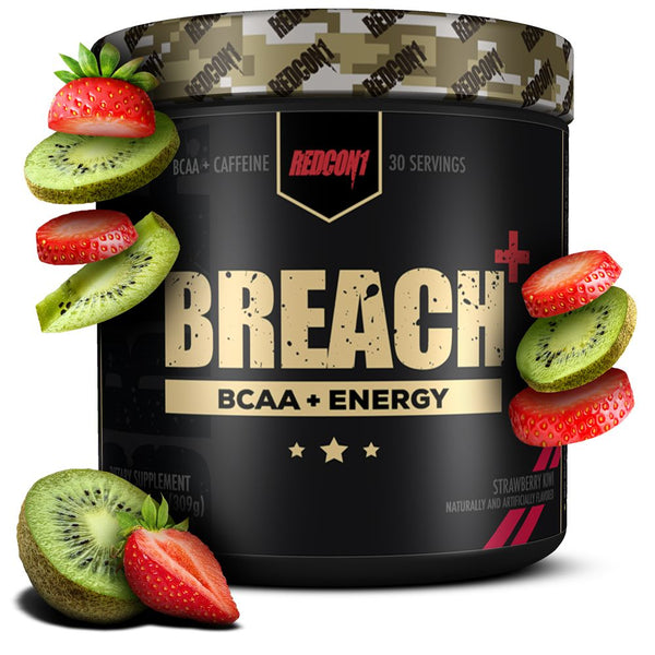 Redcon 1 Sports Performance Recovery Strawberry Kiwi Redcon1 Breach + Energy 30 Servings