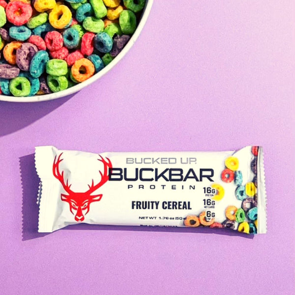 Bucked Up Foods Juices Bucked Up BuckBar Protein Bar 12 Box