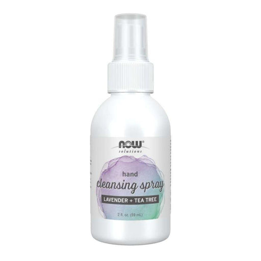 Now Foods Specialty Health Products Now Foods Hand Cleansing Spray Lavender + Tea Tree 2oz
