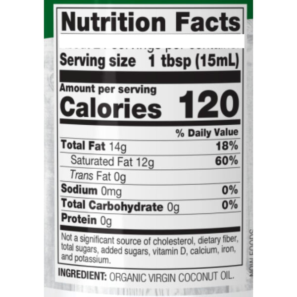 Now Foods Vitamins, Minerals, Herbs & More Now Foods Organic Coconut Oil Virgin 54 Oz