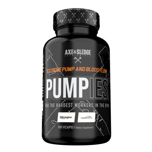 AXE & SLEDGE Sports Performance Recovery Axe & Sledge Pumpies 100 Capsules