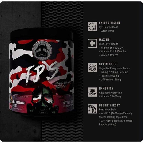 Outbreak Pre-Workouts Outbreak Nutrition FPS Focus & Performance 40 Servings