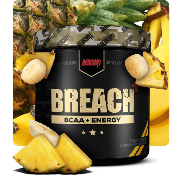Redcon 1 Sports Performance Recovery Pineapple Banana Redcon1 Breach + Energy 30 Servings