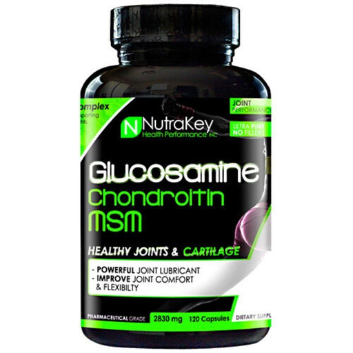 Nutrakey Joint Aid NutraKey Glucosamine Chondroitin MSM 120 Capsules