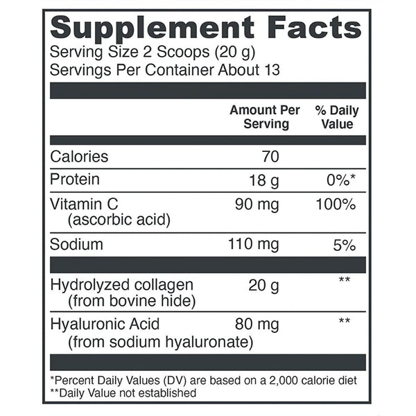 Vital Proteins Specialty Health Products Vital Proteins Collagen Peptides Unflavored 10oz