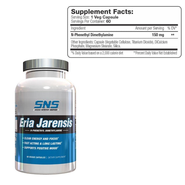 Serious Nutrition Solutions Herbs Serious Nutrition Solutions Eria Jarensis 60 Capsules
