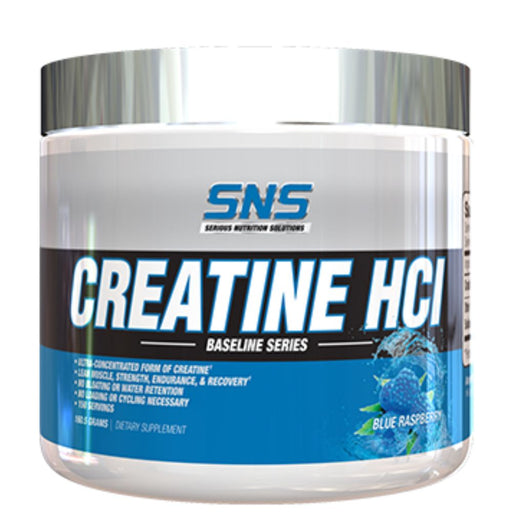 Serious Nutrition Solutions Creatine Blue Raspberry Popsicle Serious Nutrition Solutions Creatine HCL 150 Servings