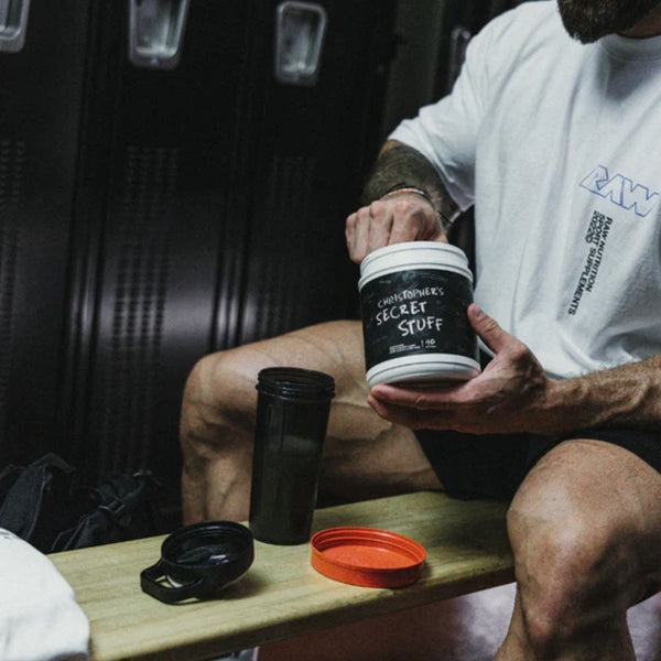 Raw Pre-Workouts RAW CBUM Christopher's Secret Stuff Preworkout