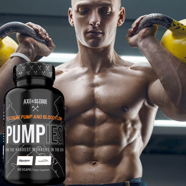 AXE & SLEDGE Sports Performance Recovery Axe & Sledge Pumpies 100 Capsules