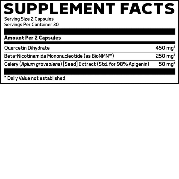 Glaxon Amino Acids Glaxon NAD+ Synergy 60 Capsules