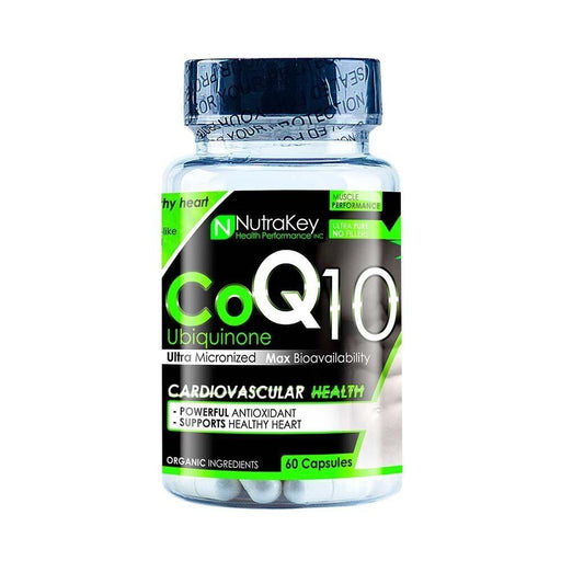 Nutrakey Specialty Health Products NutraKey CoQ10 60 Capsules (4553887744115)