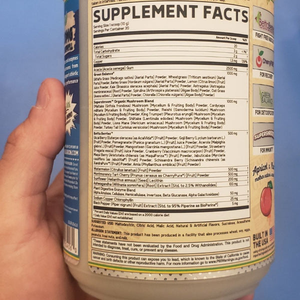 Glaxon Meal Replacement Powders Glaxon Super Greens 30 Servings