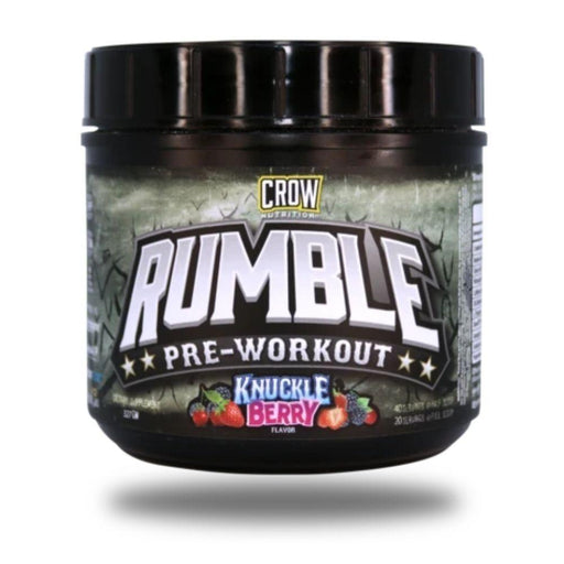 Crow Nutrition Pre-Workouts Knuckleberry Crow Nutrition Rumble Pre-Workout 40 Servings
