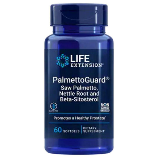 Life Extension Vitamins, Minerals, Herbs & More Life Extension PalmettoGuard Saw Palmetto/Nettle Root with Beta-Sitosterol 60 Softgels