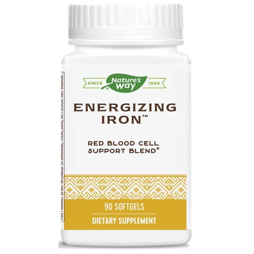Enzymatic Therapy Vitamins, Minerals, Herbs & More Enzymatic Therapy Energizing Iron 90 Softgels