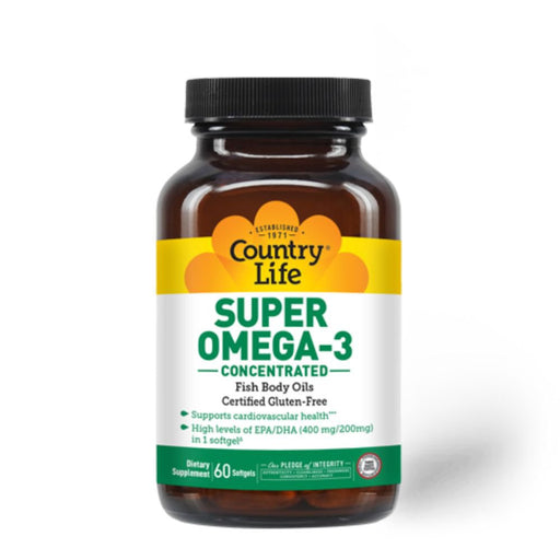Country Life Essential Fatty Acids & - Oils Default CL SUPER OMEGA-3 60SG