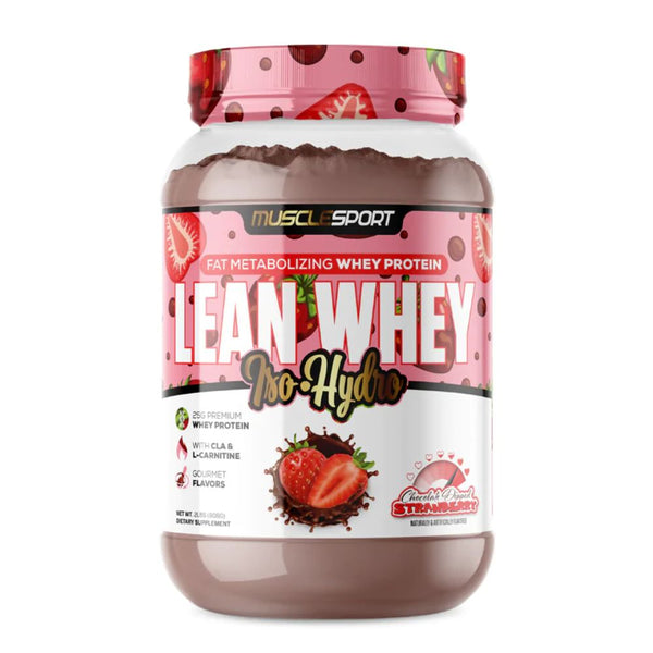 Muscle Sport Protein Powders Muscle Sport Lean Whey Revolution 2lb