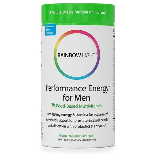 Rainbow Light Multi Vitamins Rainbow Perfect Energy For Men 180ct