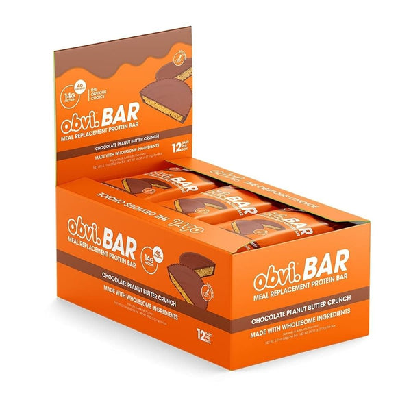 Obvi Bars PB Crunch OBVI Bars 12 Box