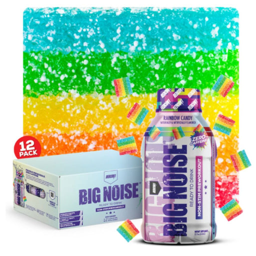 Redcon 1 Drinks Rainbow Candy Redcon1 Big Noise RTD Preworkout 12 Case