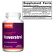 Jarrow Formulas Specialty Health Products Jarrow Resveratrol 100mg 60 Capsules