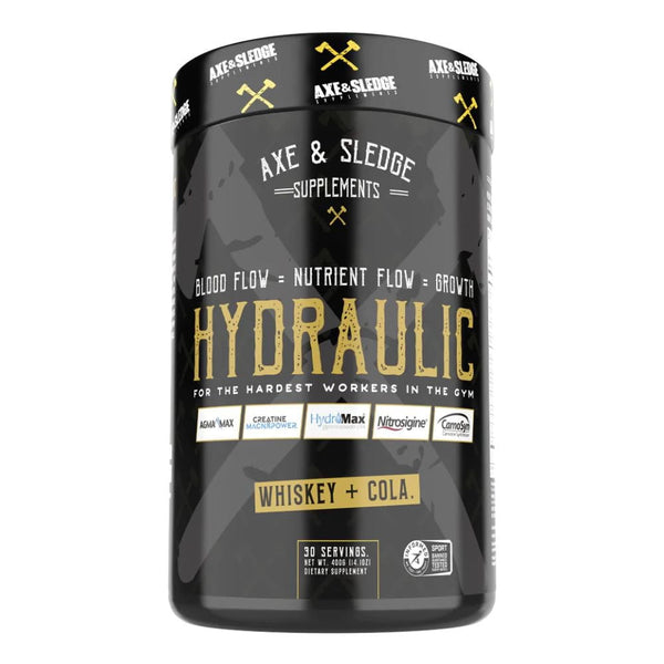 AXE & SLEDGE Sports Performance Recovery Whiskey + Cola Axe & Sledge Hydraulic 40 Servings