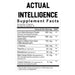 AXE & SLEDGE Nootropics Axe & Sledge Actual Intelligence 60 Capsules