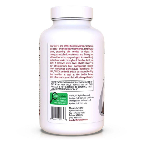 Apollon Nutrition Sports Performance Recovery Apollon Liver Lover 150 Capsules