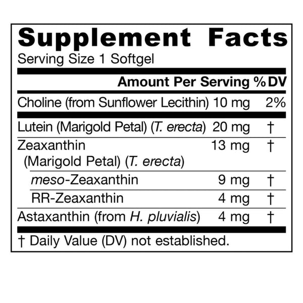 Jarrow Formulas Specialty Health Products Jarrow MaculaPF 60 Softgels